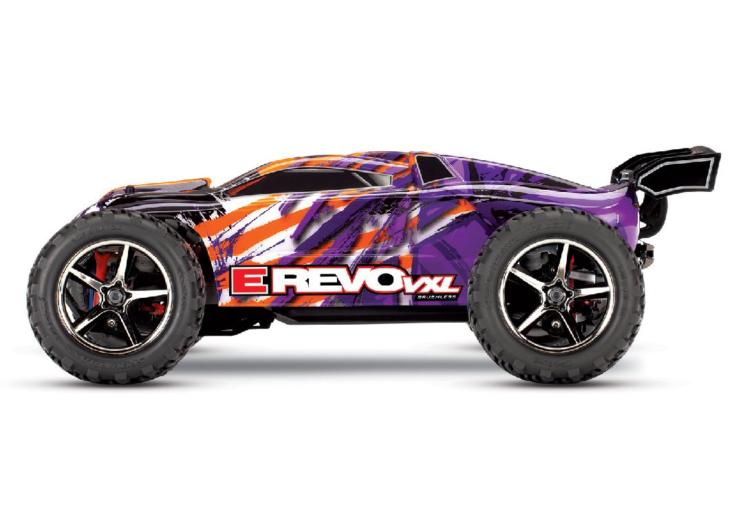 Traxxas 1/16 E-Revo VXL 4x4 RTR - Purple thumbnail 3