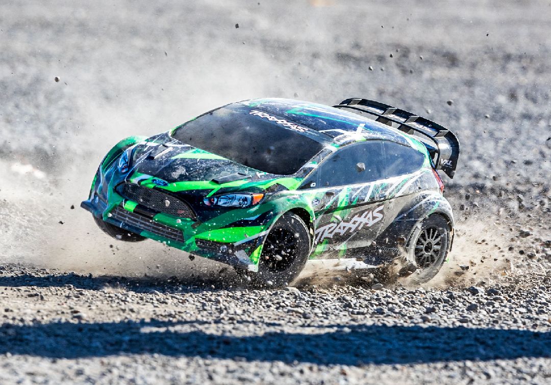 Traxxas 1/10 Ford Fiesta ST Rally VXL 4x4 RTR - Green – image 11