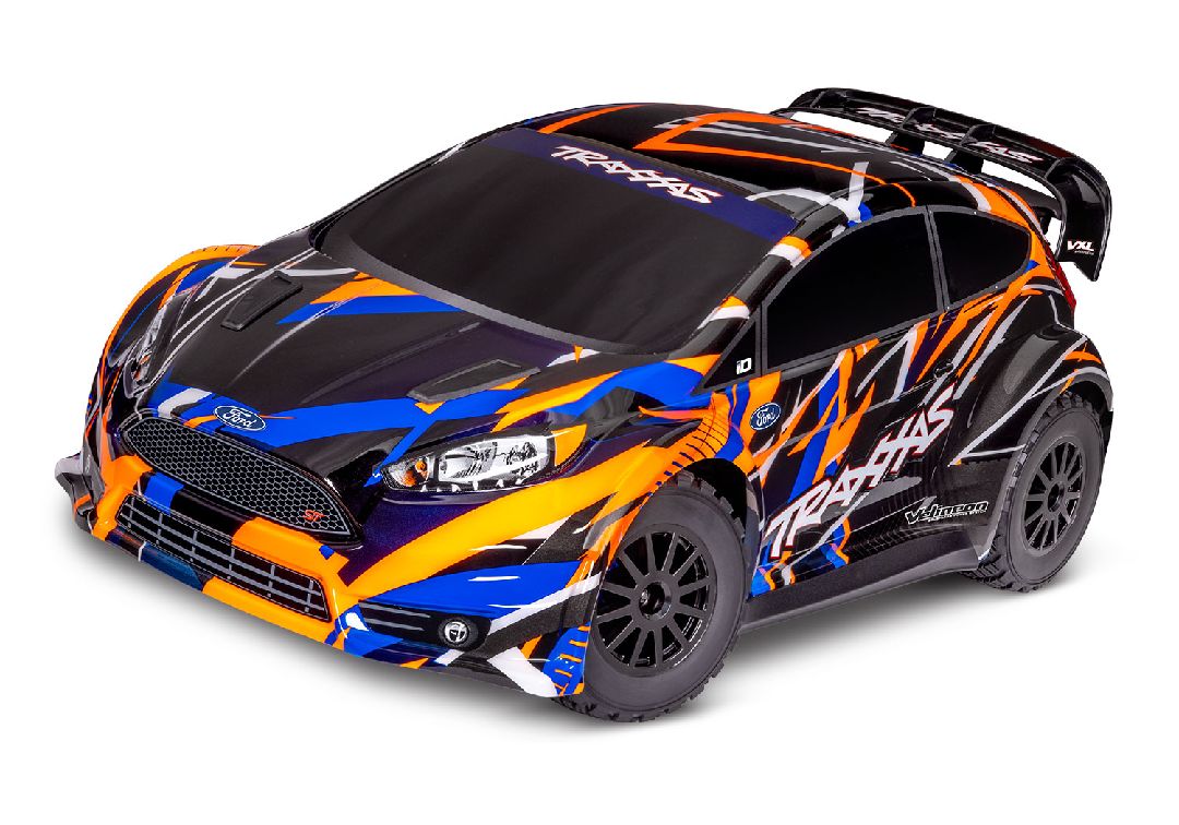 Traxxas 1/10 Ford Fiesta ST Rally VXL 4x4 RTR - Orange thumbnail 2