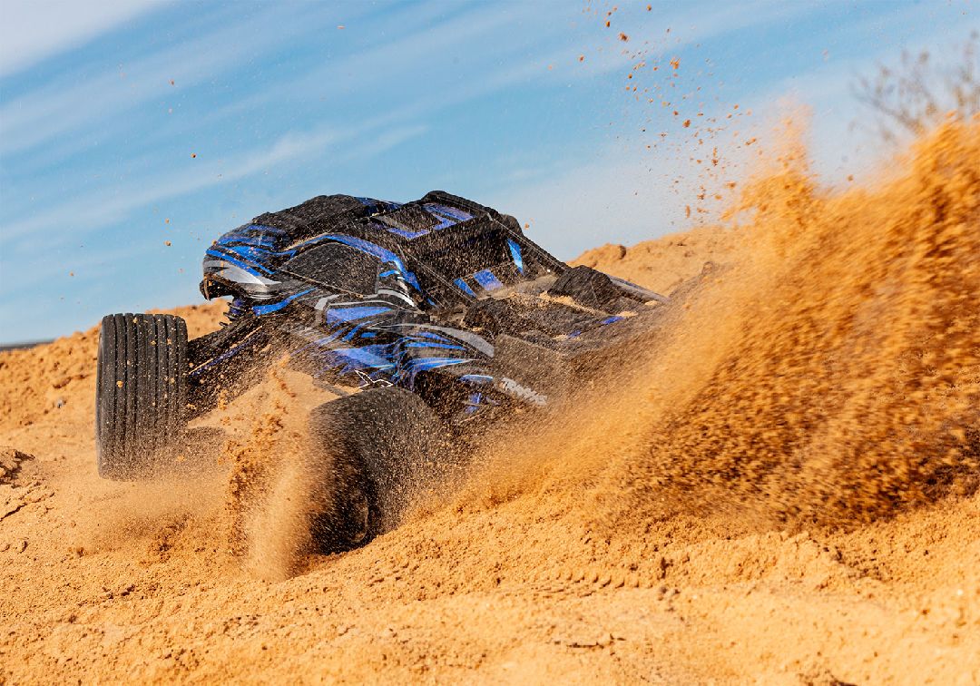 Traxxas X-Truck X-Maxx Race Truck (XRT) Ultimate 4x4 RTR - Blue thumbnail 3
