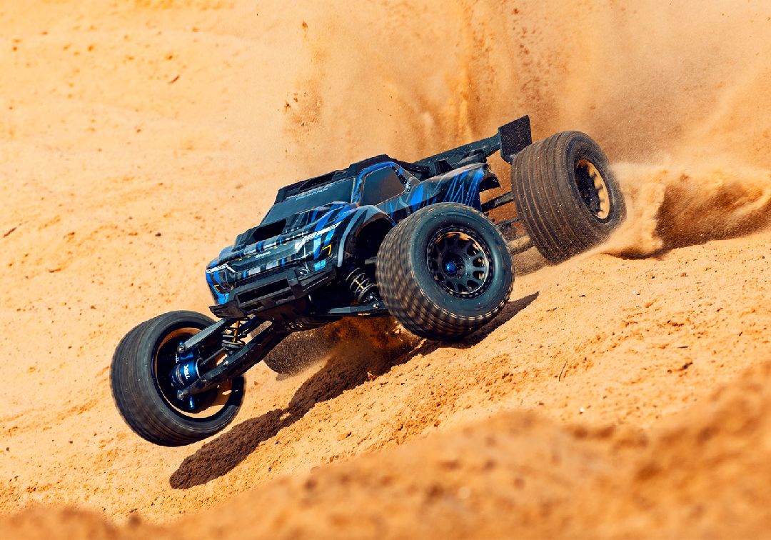 Traxxas X-Truck X-Maxx Race Truck (XRT) Ultimate 4x4 RTR - Blue thumbnail 5