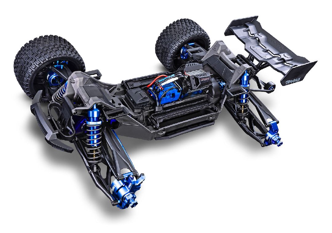 Traxxas X-Truck X-Maxx Race Truck (XRT) Ultimate 4x4 RTR - Blue thumbnail 6