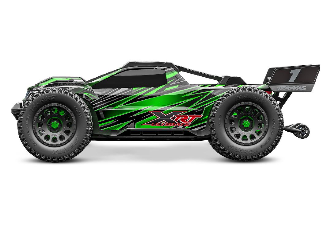 Traxxas X-Truck X-Maxx Race Truck (XRT) Ultimate 4x4 RTR - Green thumbnail 2