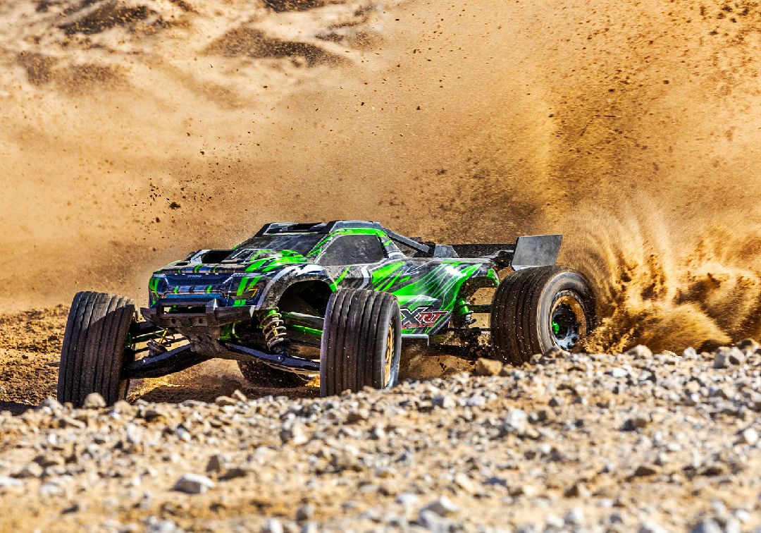 Traxxas X-Truck X-Maxx Race Truck (XRT) Ultimate 4x4 RTR - Green thumbnail 6