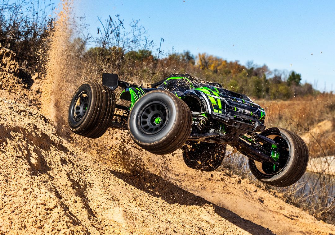 Traxxas X-Truck X-Maxx Race Truck (XRT) Ultimate 4x4 RTR - Green thumbnail 7