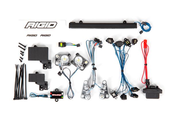 Traxxas Pro Scale Defender light kit complete with power supply thumbnail 1