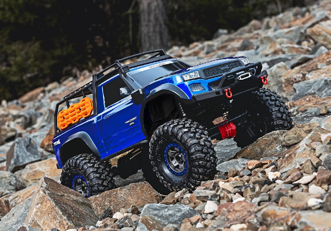 Traxxas 1/10 TRX-4 Sport High Trail 4x4 RTR - Metallic Blue – image 8