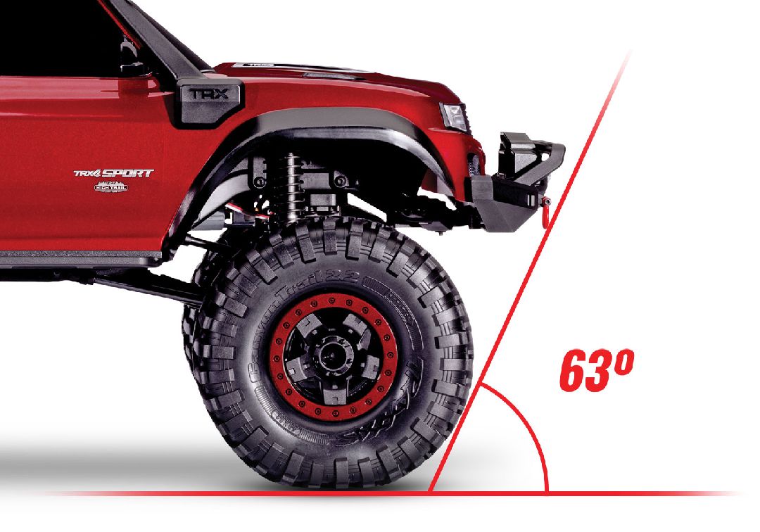 Traxxas 1/10 TRX-4 Sport High Trail 4x4 RTR - Gray – image 15