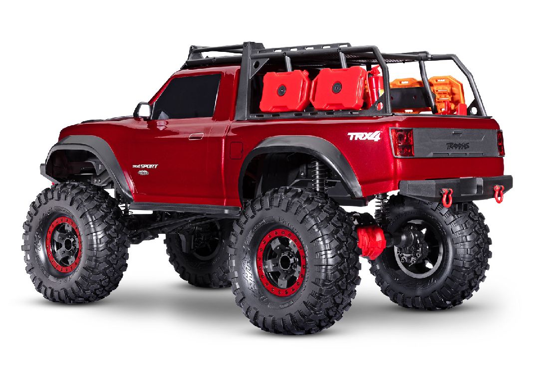 Traxxas 1/10 TRX-4 Sport High Trail 4x4 RTR - Metallic Red – image 2