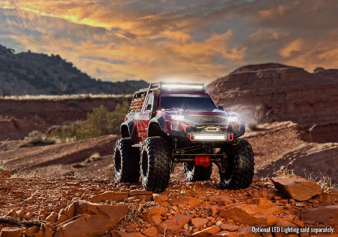 Traxxas 1/10 TRX-4 Sport High Trail 4x4 RTR - Metallic Red – image 4