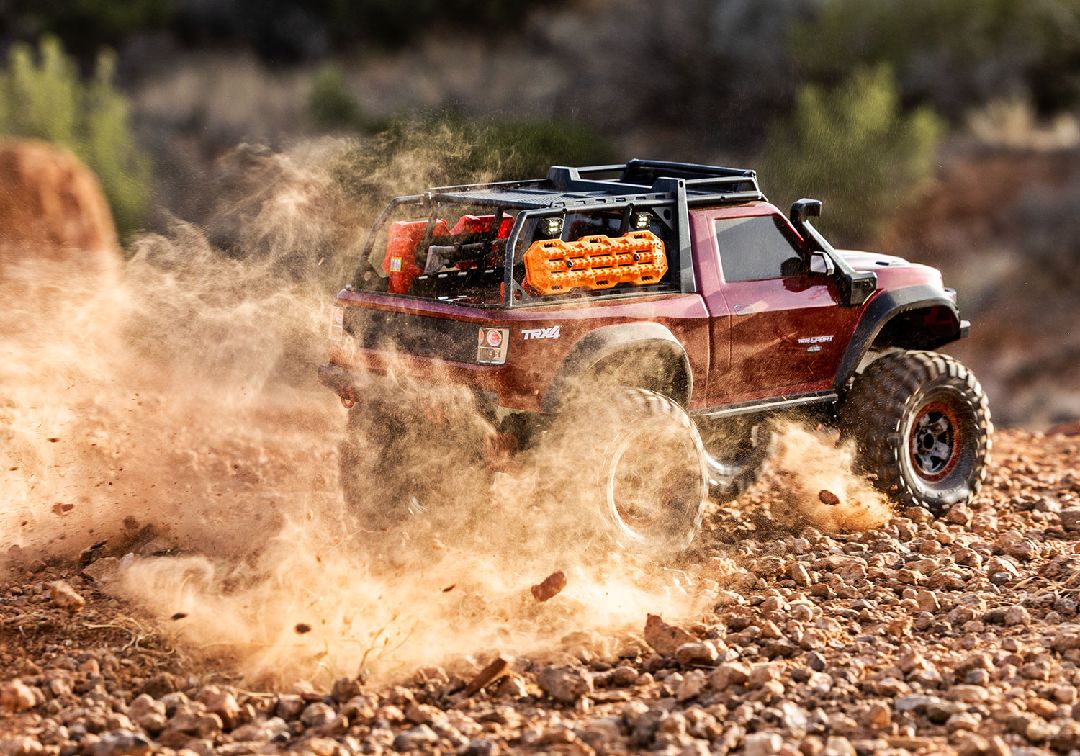 Traxxas 1/10 TRX-4 Sport High Trail 4x4 RTR - Metallic Red – image 7