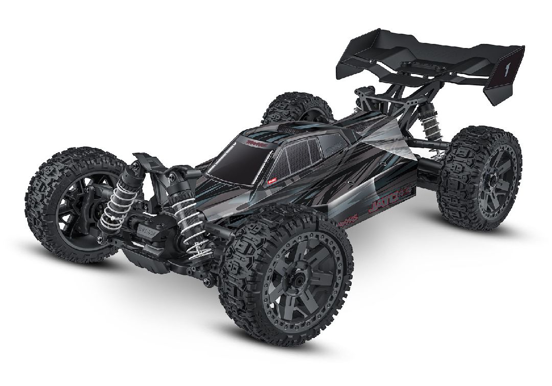 Traxxas 1/8 Jato 4x4 BL-2S 4x4 RTR - Black w/ Charger & Battery – image 2