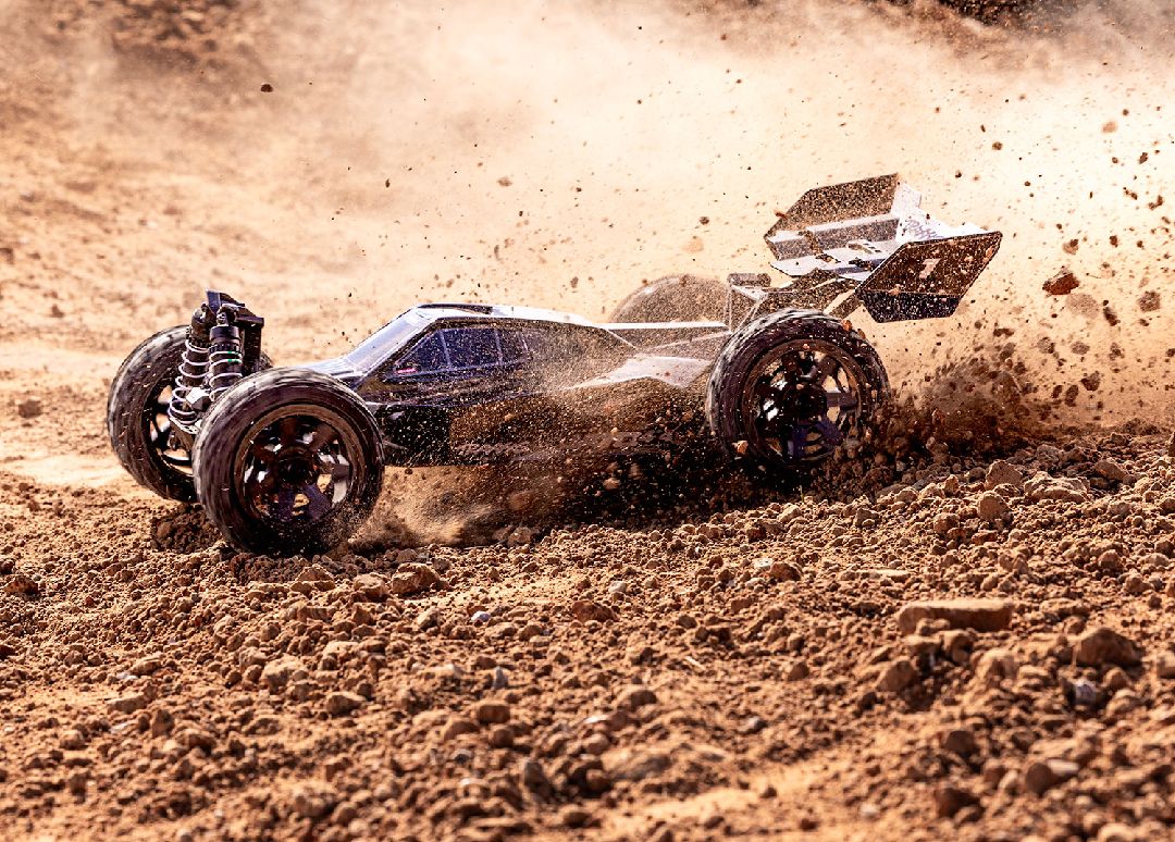 Traxxas 1/8 Jato 4x4 BL-2S 4x4 RTR - Black w/ Charger & Battery – image 8