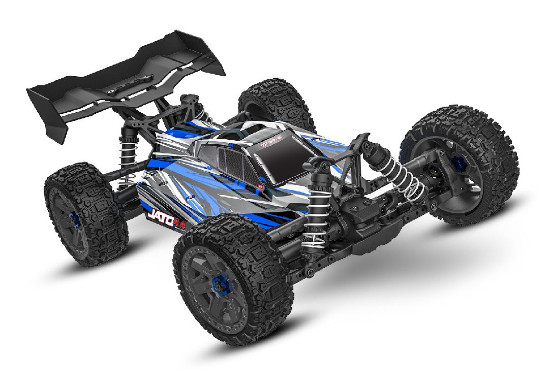 Traxxas 1/8 Jato 4x4 BL-2S 4x4 RTR - Blue w/ Charger & Battery – image 4