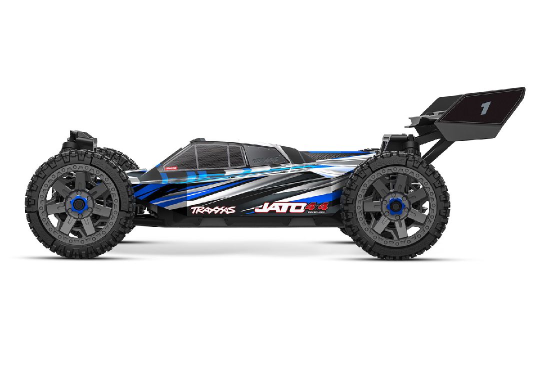 Traxxas 1/8 Jato 4x4 BL-2S 4x4 RTR - Blue w/ Charger & Battery – image 5