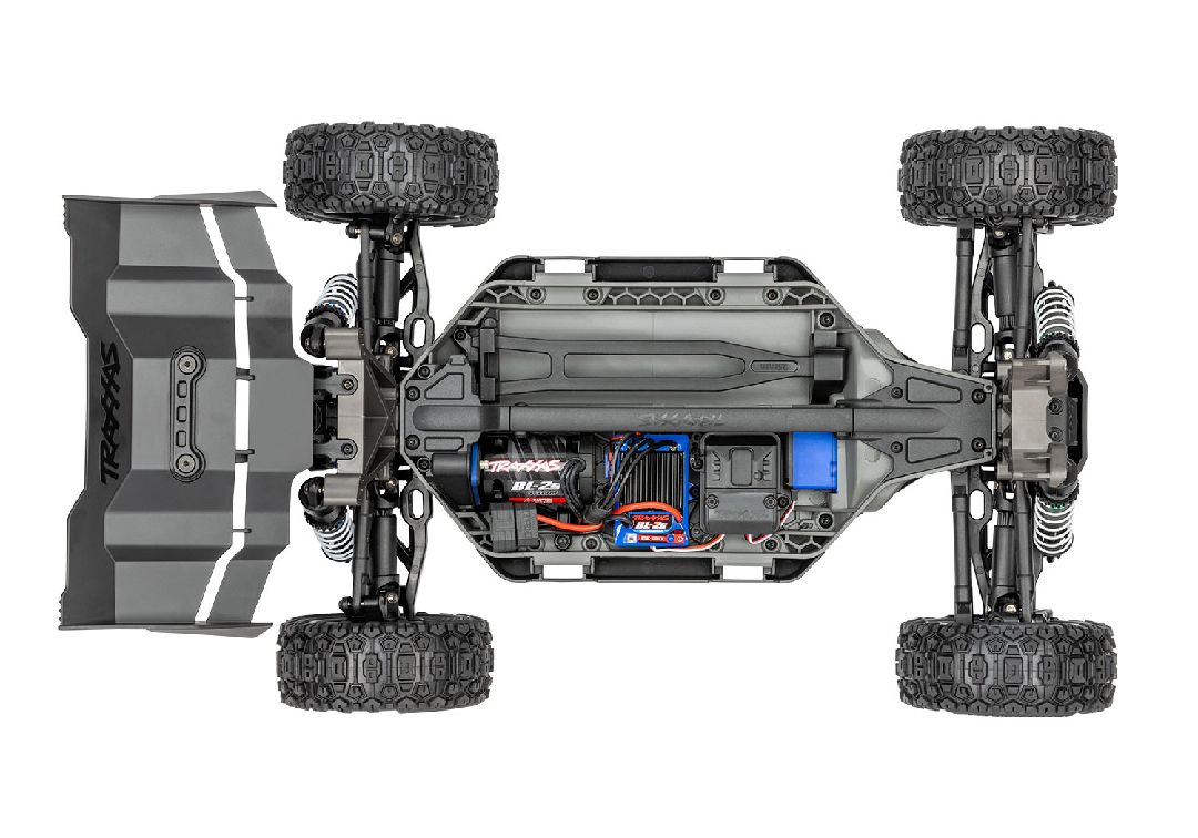 Traxxas 1/8 Jato 4x4 BL-2S 4x4 RTR - Green w/ Charger & Battery – image 7