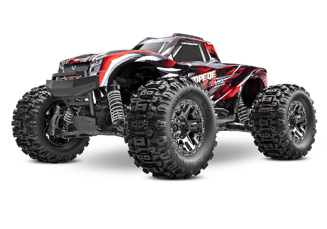 Traxxas 1/10 Stampede VXL 4x4 RTR - Red thumbnail 2