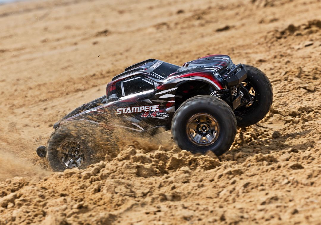 Traxxas 1/10 Stampede VXL 4x4 RTR - Red thumbnail 13