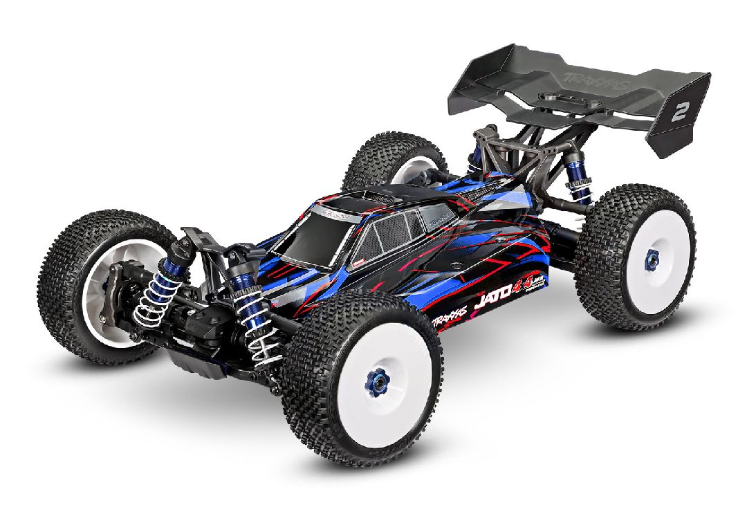 Traxxas 1/8 Jato 4x4 VXL 4x4 RTR - Blue thumbnail 3