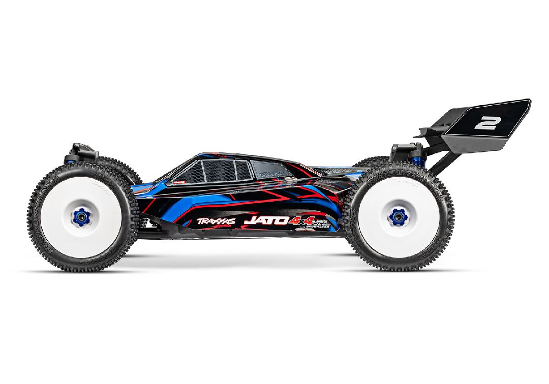 Traxxas 1/8 Jato 4x4 VXL 4x4 RTR - Blue thumbnail 4