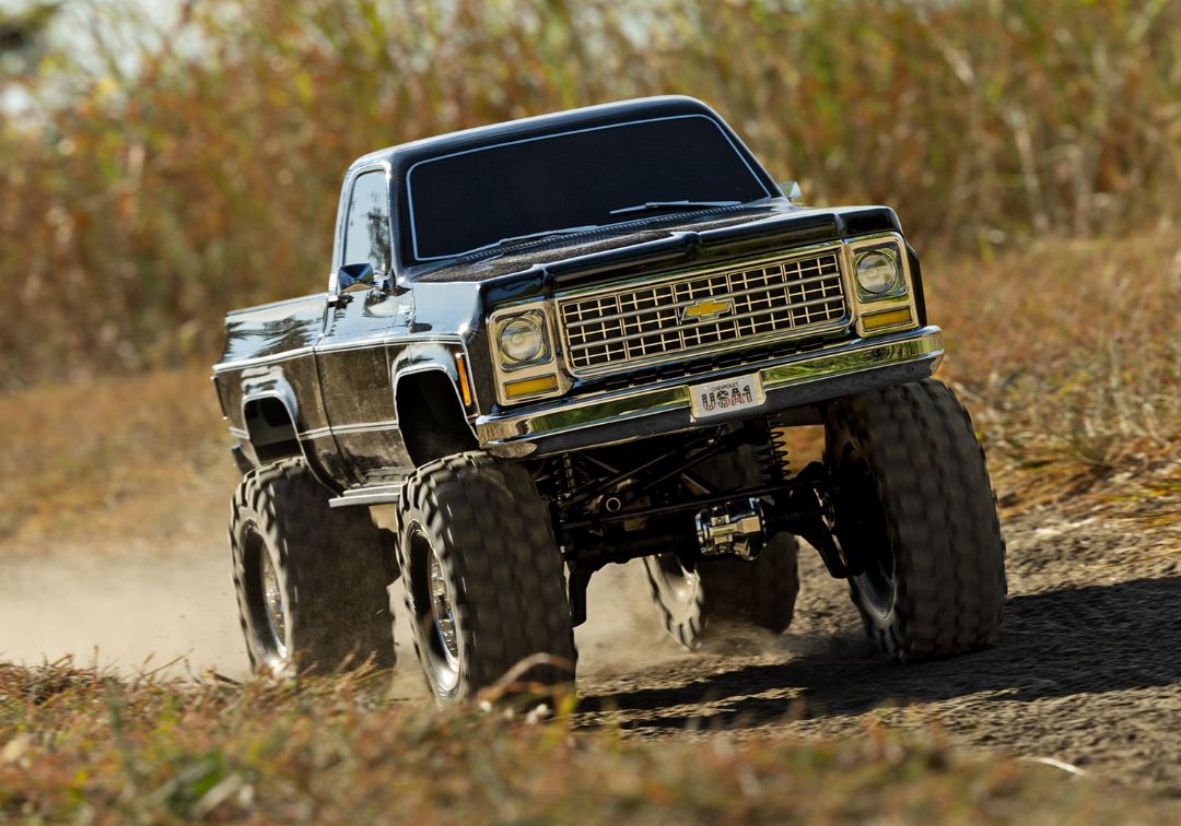 Traxxas 1/10 TRX-4 Chevy K10 Cheyenne High Trail 4x4 RTR - Black – image 13