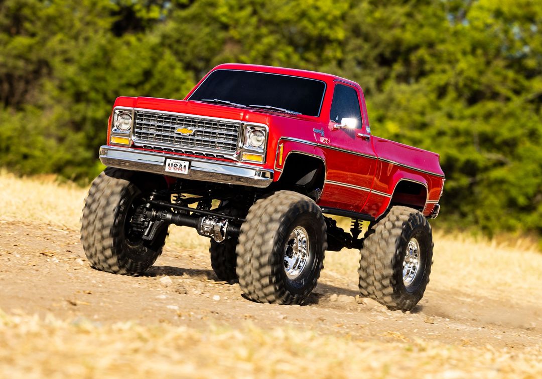 Traxxas 1/10 TRX-4 Chevy K10 Cheyenne High Trail 4x4 RTR - Red – image 13