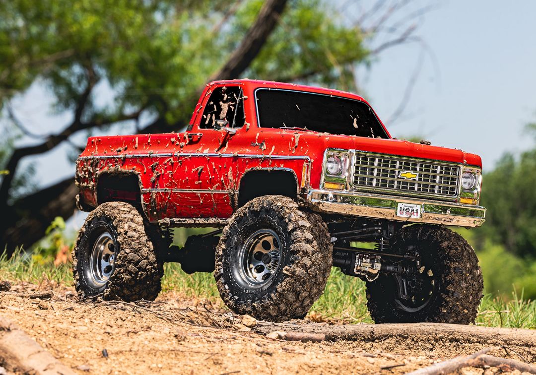 Traxxas 1/10 TRX-4 Chevy K10 Cheyenne High Trail 4x4 RTR - Red – image 15