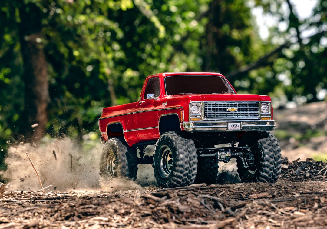 Traxxas 1/10 TRX-4 Chevy K10 Cheyenne High Trail 4x4 RTR - Red – image 14