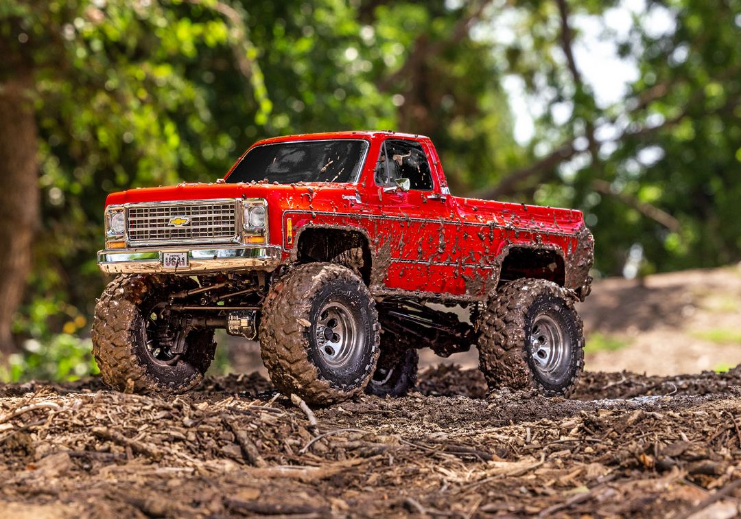 Traxxas 1/10 TRX-4 Chevy K10 Cheyenne High Trail 4x4 RTR - Red – image 16