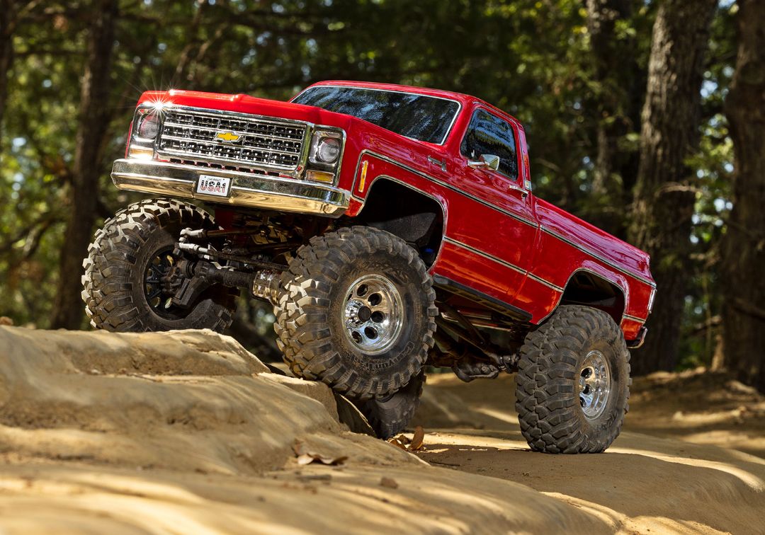 Traxxas 1/10 TRX-4 Chevy K10 Cheyenne High Trail 4x4 RTR - Red – image 17