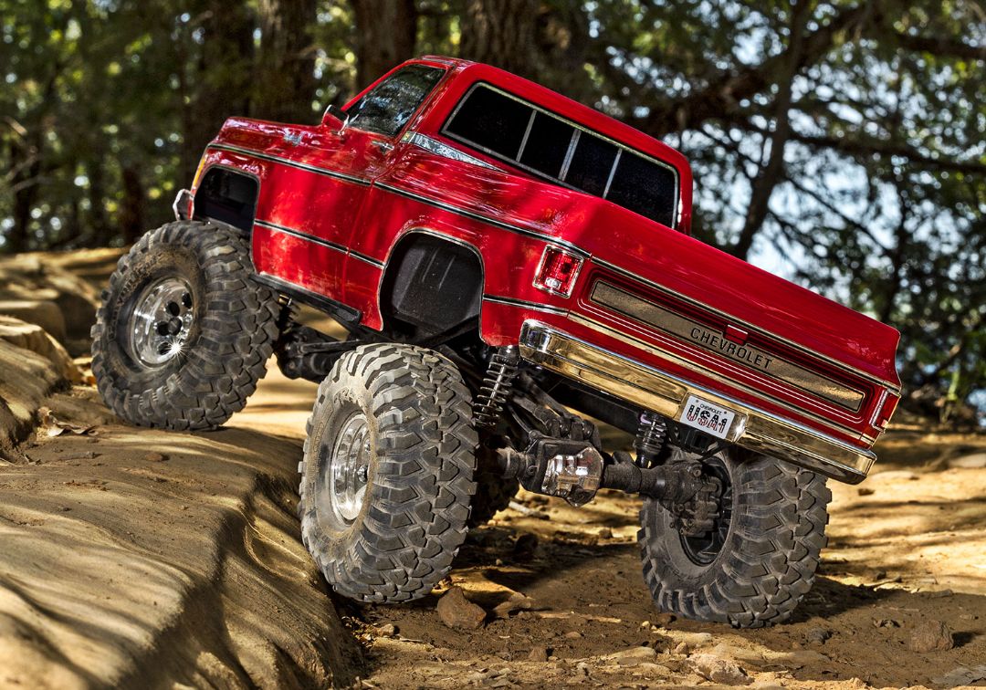 Traxxas 1/10 TRX-4 Chevy K10 Cheyenne High Trail 4x4 RTR - Red – image 18