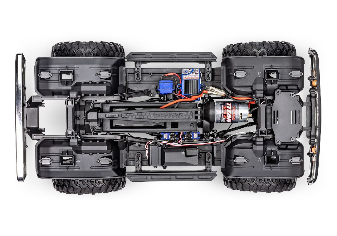 Traxxas 1/10 TRX-4 72 Chevy K5 Blazer High Trail 4x4 RTR - Black thumbnail 4