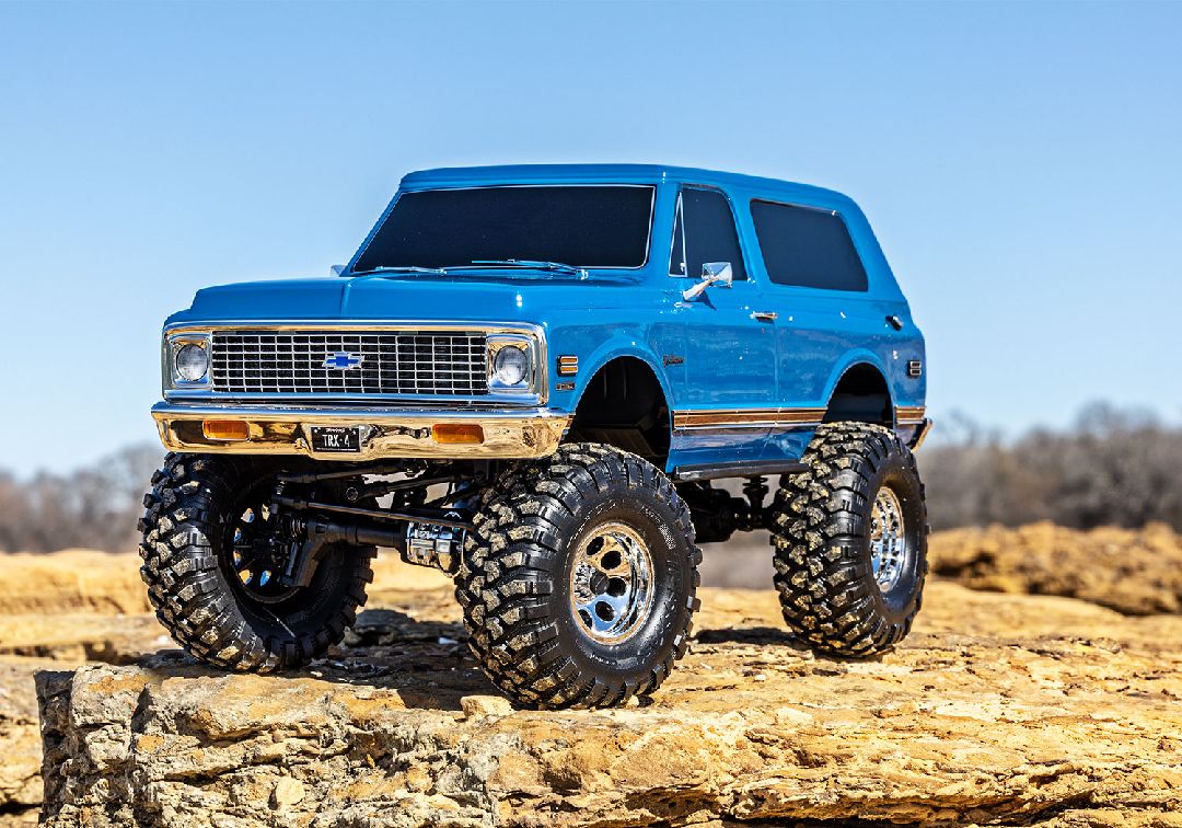 Traxxas 1/10 TRX-4 72 Chevy K5 Blazer High Trail 4x4 RTR - Blue – image 9