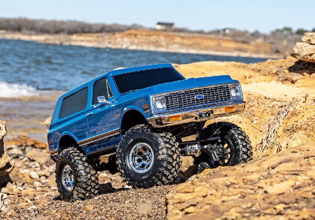 Traxxas 1/10 TRX-4 72 Chevy K5 Blazer High Trail 4x4 RTR - Blue – image 8