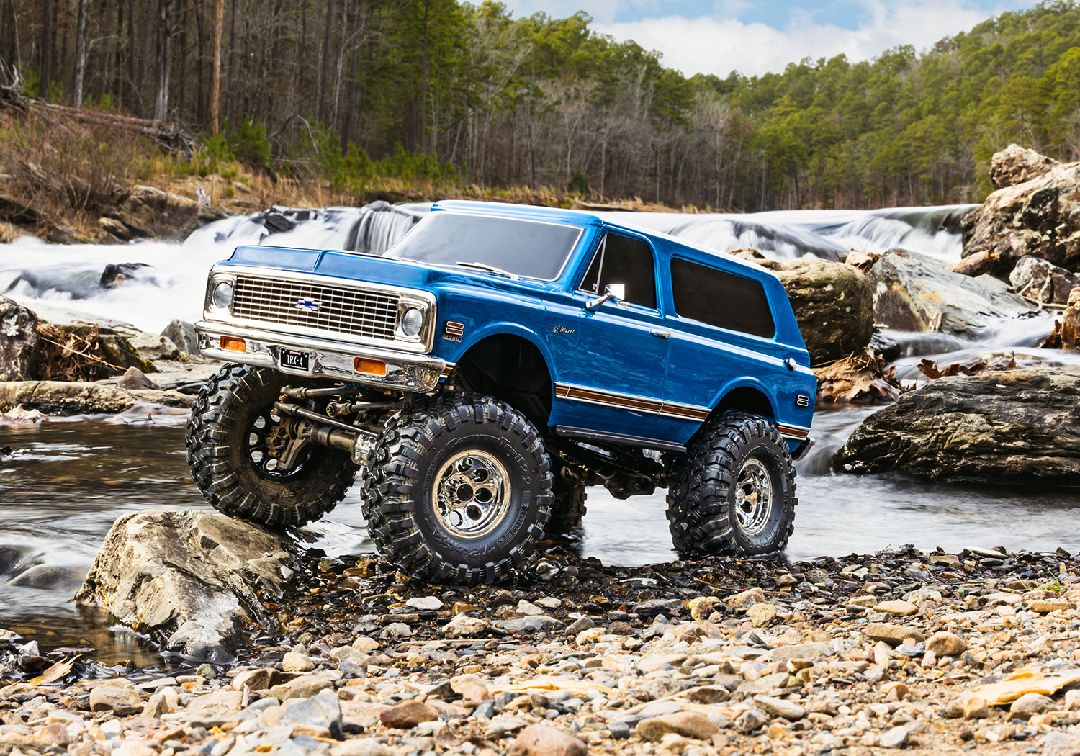 Traxxas 1/10 TRX-4 72 Chevy K5 Blazer High Trail 4x4 RTR - Blue – image 14