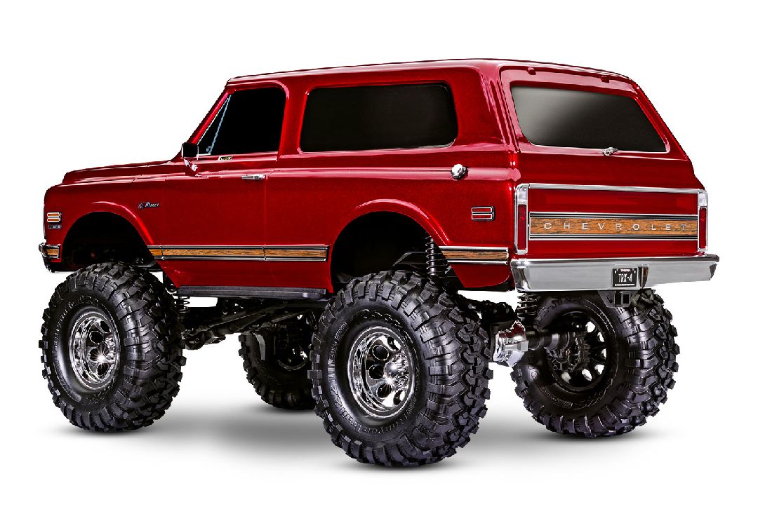 Traxxas 1/10 TRX-4 72 Chevy K5 Blazer High Trail 4x4 RTR - Red thumbnail 1