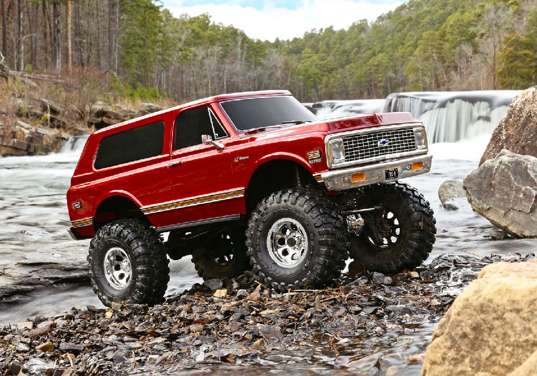 Traxxas 1/10 TRX-4 72 Chevy K5 Blazer High Trail 4x4 RTR - Red thumbnail 8