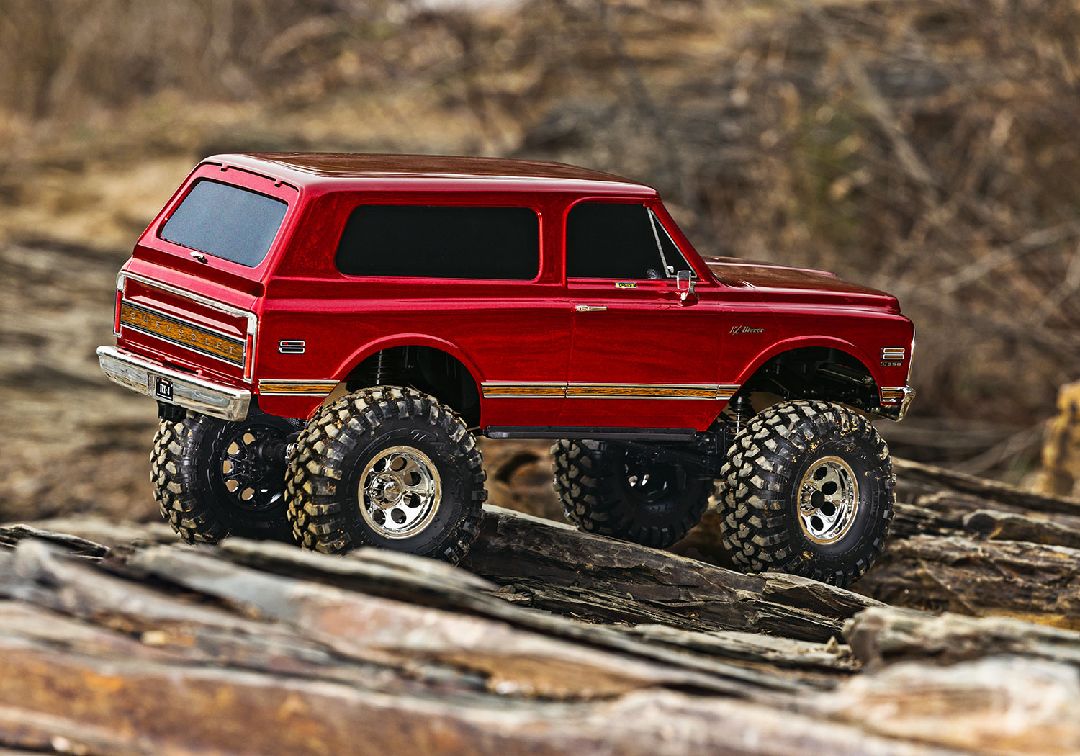 Traxxas 1/10 TRX-4 72 Chevy K5 Blazer High Trail 4x4 RTR - Red thumbnail 11