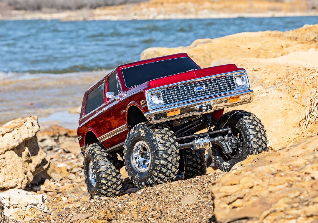 Traxxas 1/10 TRX-4 72 Chevy K5 Blazer High Trail 4x4 RTR - Red thumbnail 12