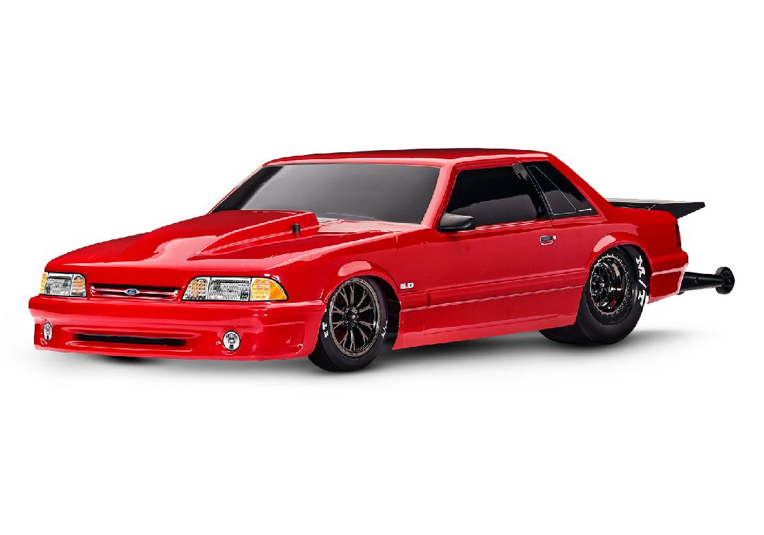 Traxxas 1/10 Drag Slash Ford Mustang 5.0 ExtremeHD 2wd RTR - Red – image 2