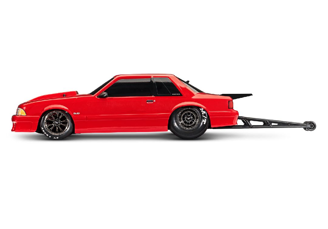 Traxxas 1/10 Drag Slash Ford Mustang 5.0 ExtremeHD 2wd RTR - Red – image 3