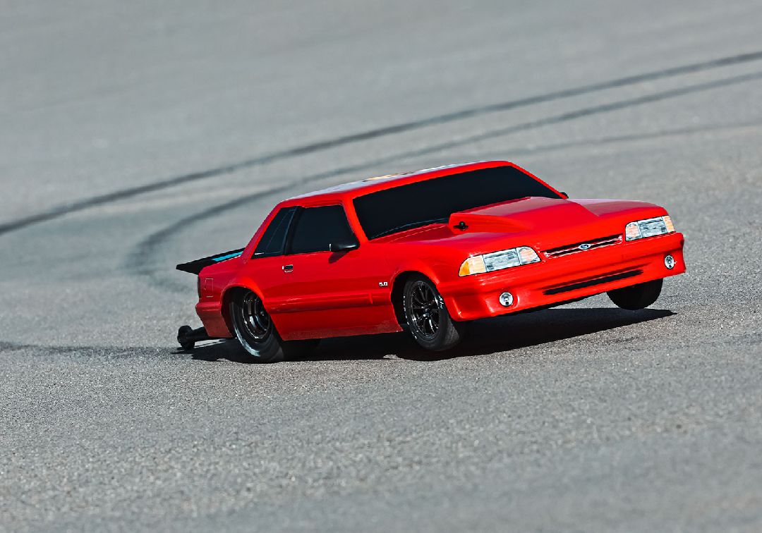Traxxas 1/10 Drag Slash Ford Mustang 5.0 ExtremeHD 2wd RTR - Red – image 5