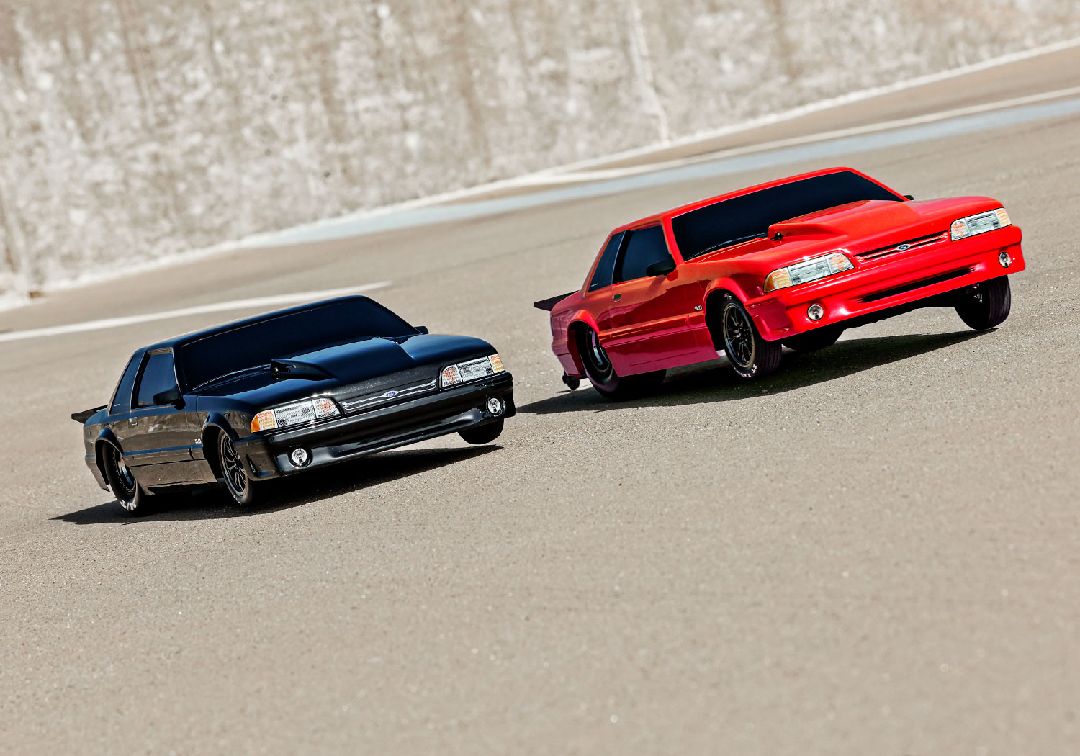 Traxxas 1/10 Drag Slash Ford Mustang 5.0 ExtremeHD 2wd RTR - Red – image 9