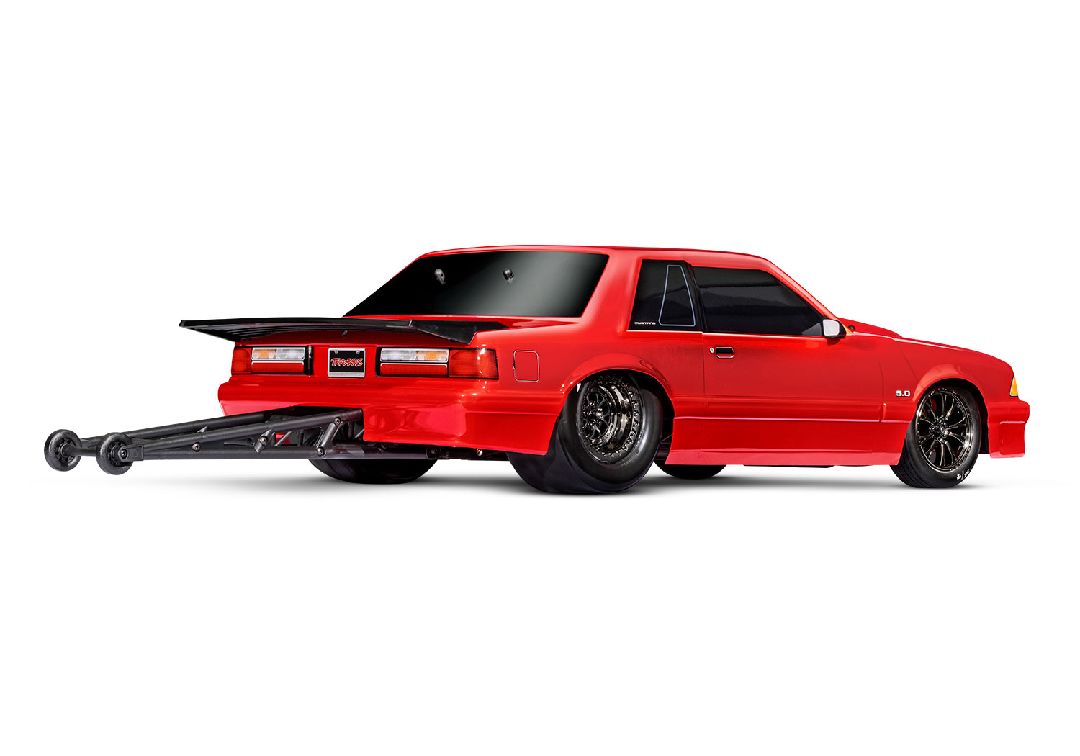 Traxxas 1/10 Drag Slash Ford Mustang 5.0 ExtremeHD 2wd RTR - Red – image 8