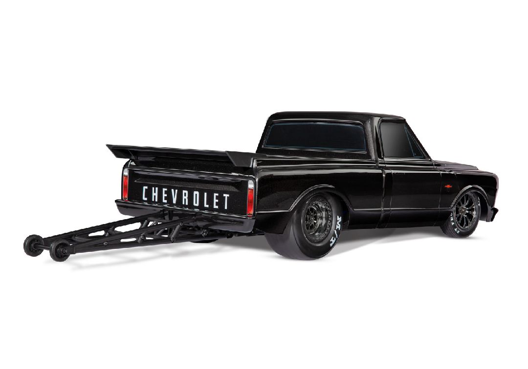 Traxxas 1/10 Drag Slash 1967 Chevy C10 ExtremeHD 2wd RTR - Black – image 2