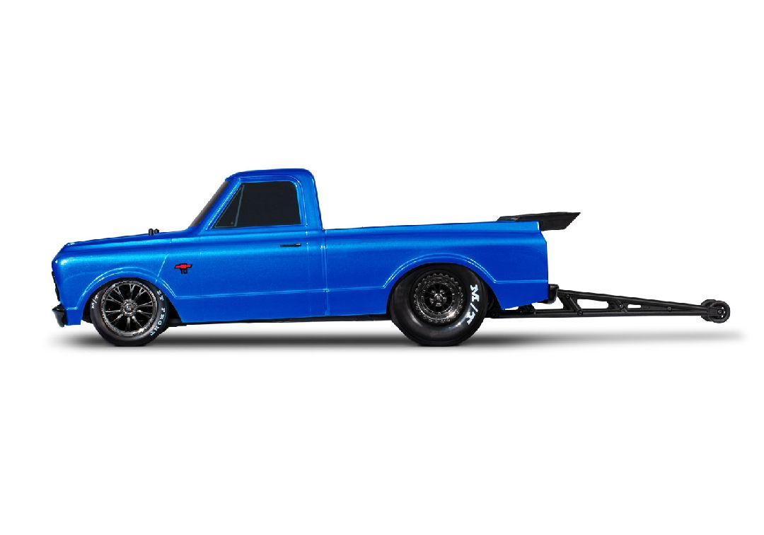 Traxxas 1/10 Drag Slash 1967 Chevy C10 ExtremeHD 2wd RTR - Blue – image 2