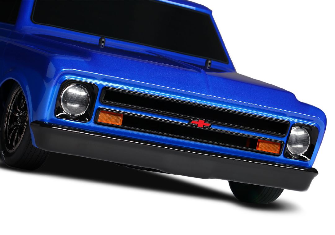 Traxxas 1/10 Drag Slash 1967 Chevy C10 ExtremeHD 2wd RTR - Blue – image 9