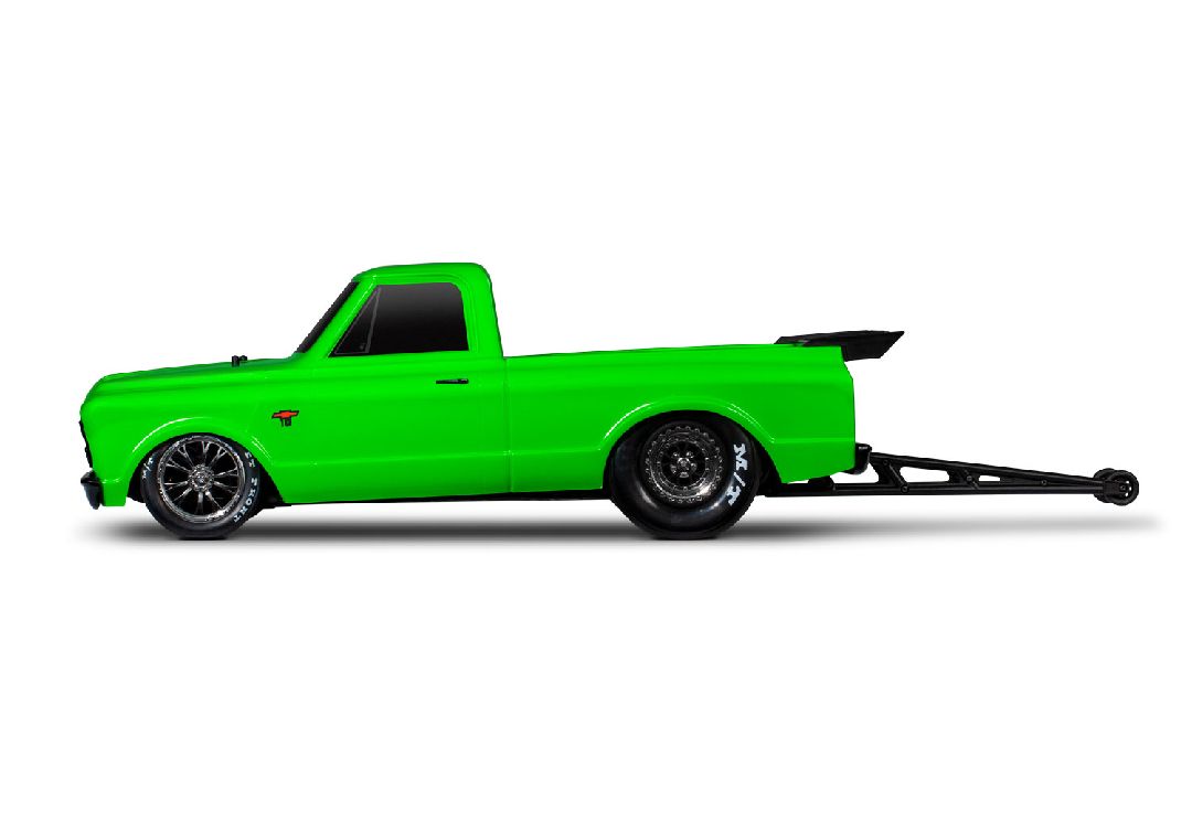 Traxxas 1/10 Drag Slash 1967 Chevy C10 ExtremeHD 2wd RTR - Green thumbnail 1