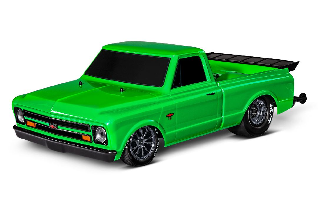 Traxxas 1/10 Drag Slash 1967 Chevy C10 ExtremeHD 2wd RTR - Green thumbnail 5