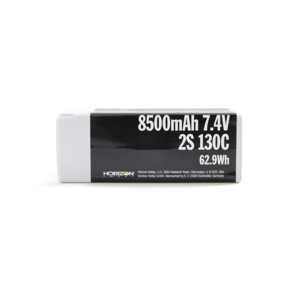 Trinity 8500mAh 2S 7.4V 130C Fat Shorty 5mm Bullets – image 4